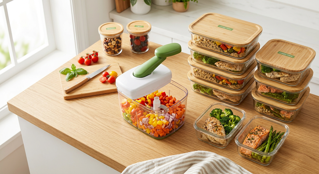 Kitchen Organization for Small Spaces: Meal Prep Edition