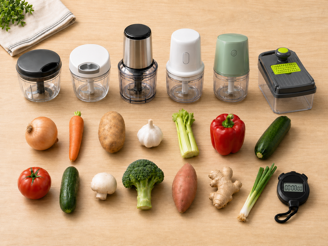 Best vegetable chopper 2026 manual and electric models tested side by side