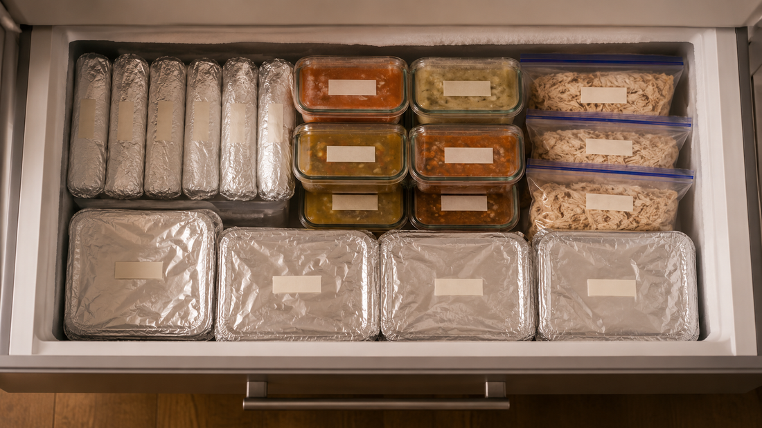 Postpartum Freezer Meals — 20 Recipes + Pre-Baby Prep System (2026)