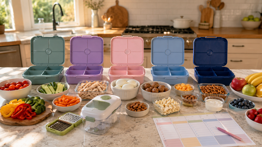 Sunday Lunchbox Prep — 5 School Lunches in 30 Minutes (2026)