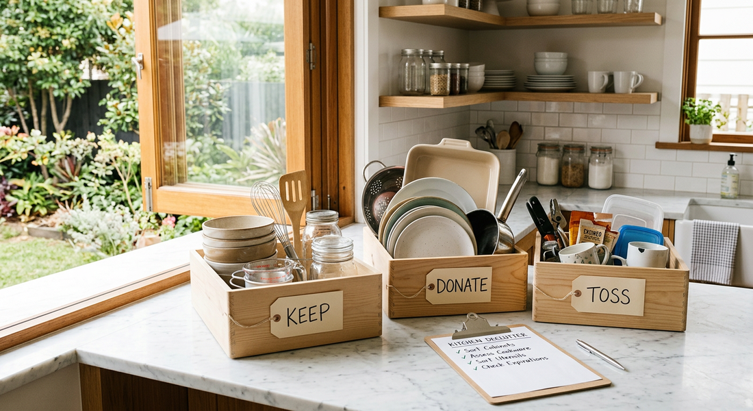 Declutter Your Kitchen: The Complete Checklist