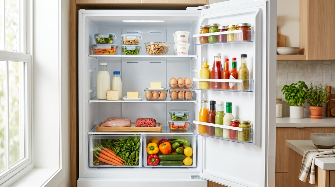 Fridge Organization Chart: Free Printable Zone Guide