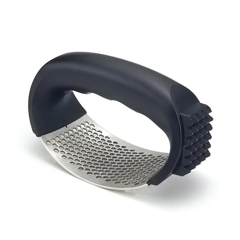 Garlic Press Rocker Set — Crush & Mince with No Peeling