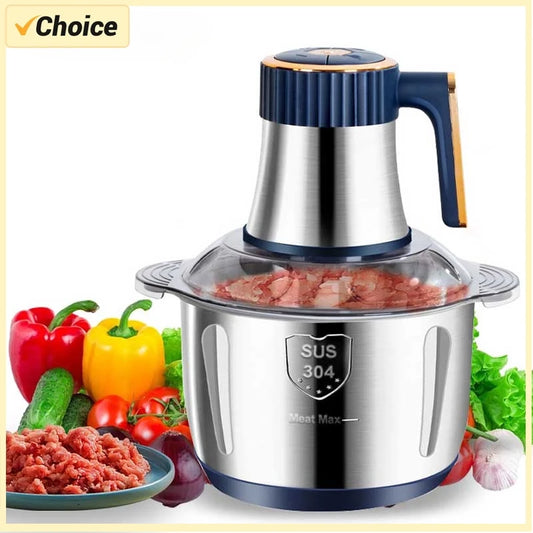 5-in-1 Time-Saving Food Processor | Grind, Chop & Slice in Seconds