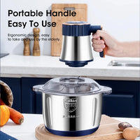 5-in-1 Time-Saving Food Processor | Grind, Chop & Slice in Seconds