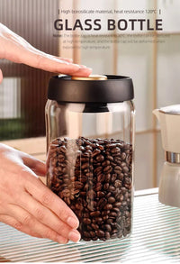 Premium Vacuum Coffee Jar - Barista Edition - Save $300/Year