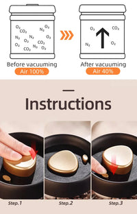 Premium Vacuum Coffee Jar - Barista Edition - Save $300/Year