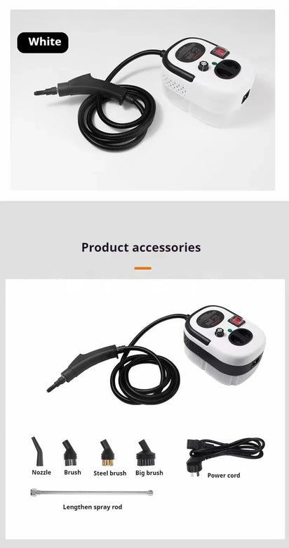 ChemFree Pro™ Steam Sterilizer – Hospital-Grade Cleaning Without Harsh Chemicals