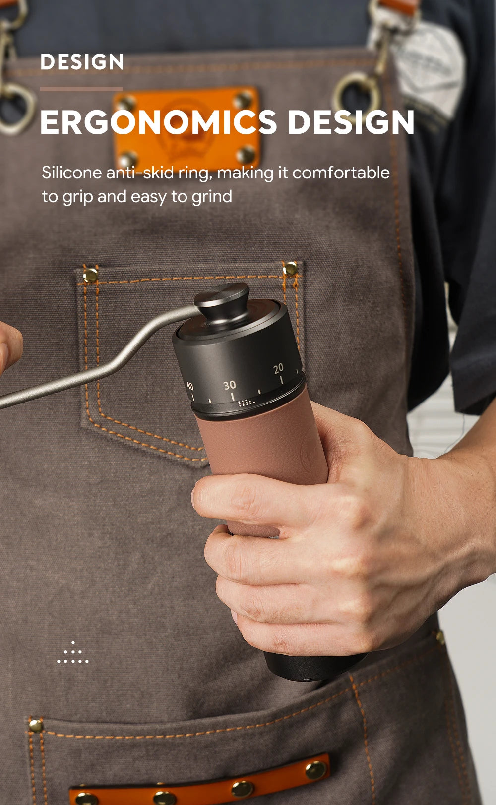 HexGrind Pro - Premium Manual Coffee Grinder | Barista-Level Precision