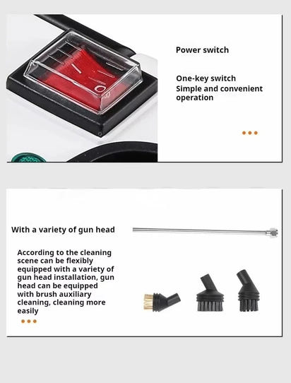 ChemFree Pro™ Steam Sterilizer – Hospital-Grade Cleaning Without Harsh Chemicals