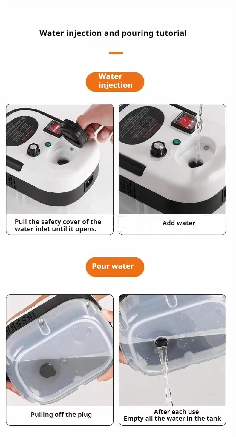 ChemFree Pro™ Steam Sterilizer – Hospital-Grade Cleaning Without Harsh Chemicals