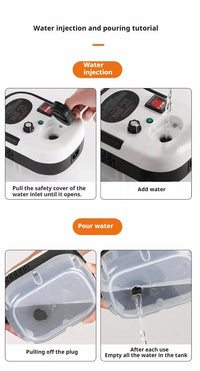 ChemFree Pro™ Steam Sterilizer – Hospital-Grade Cleaning Without Harsh Chemicals