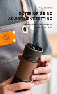 HexGrind Pro - Premium Manual Coffee Grinder | Barista-Level Precision