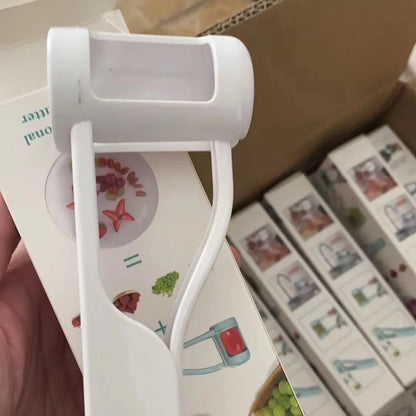 Grape & Tomato Cutter for Kids — Quarter Slicer for Safe Snacking