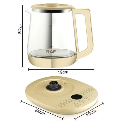 PureGlass Health Kettle - Zero Toxins, Pure Taste, One-Touch Wellness