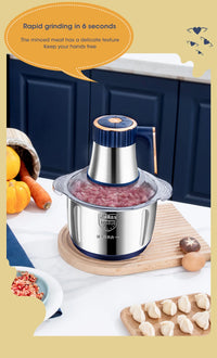 5-in-1 Time-Saving Food Processor | Grind, Chop & Slice in Seconds