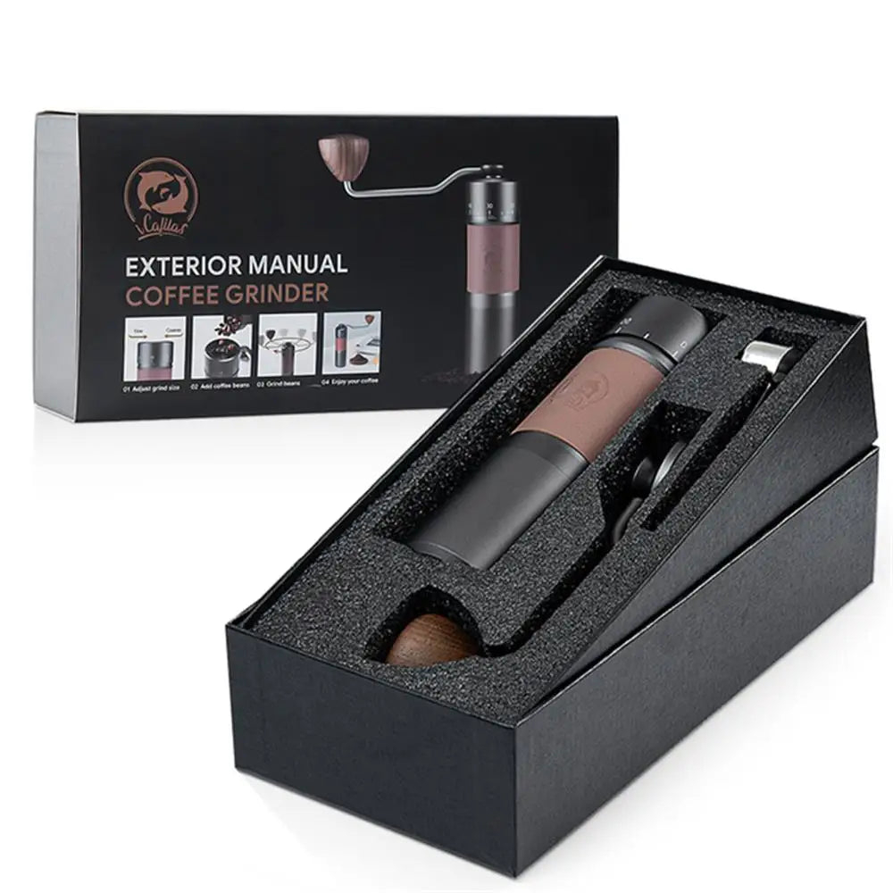 HexGrind Pro - Premium Manual Coffee Grinder | Barista-Level Precision