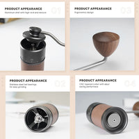 HexGrind Pro - Premium Manual Coffee Grinder | Barista-Level Precision