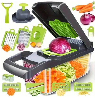 16 In 1 Vegetable Chopper — Slice, Dice & Grate in Seconds