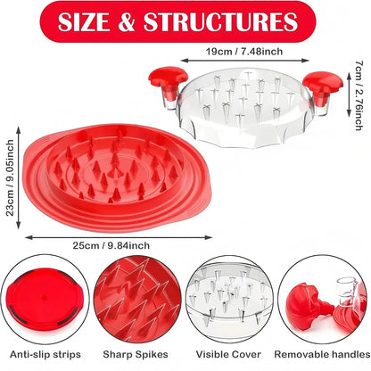 Chicken Shredder Tool — Twist & Shred Meat in Seconds