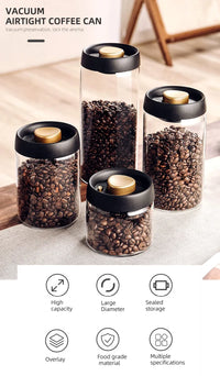 Premium Vacuum Coffee Jar - Barista Edition - Save $300/Year