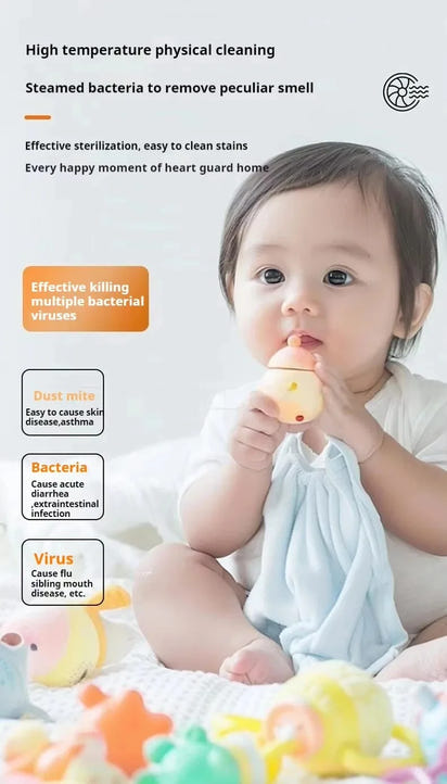 ChemFree Pro™ Steam Sterilizer – Hospital-Grade Cleaning Without Harsh Chemicals