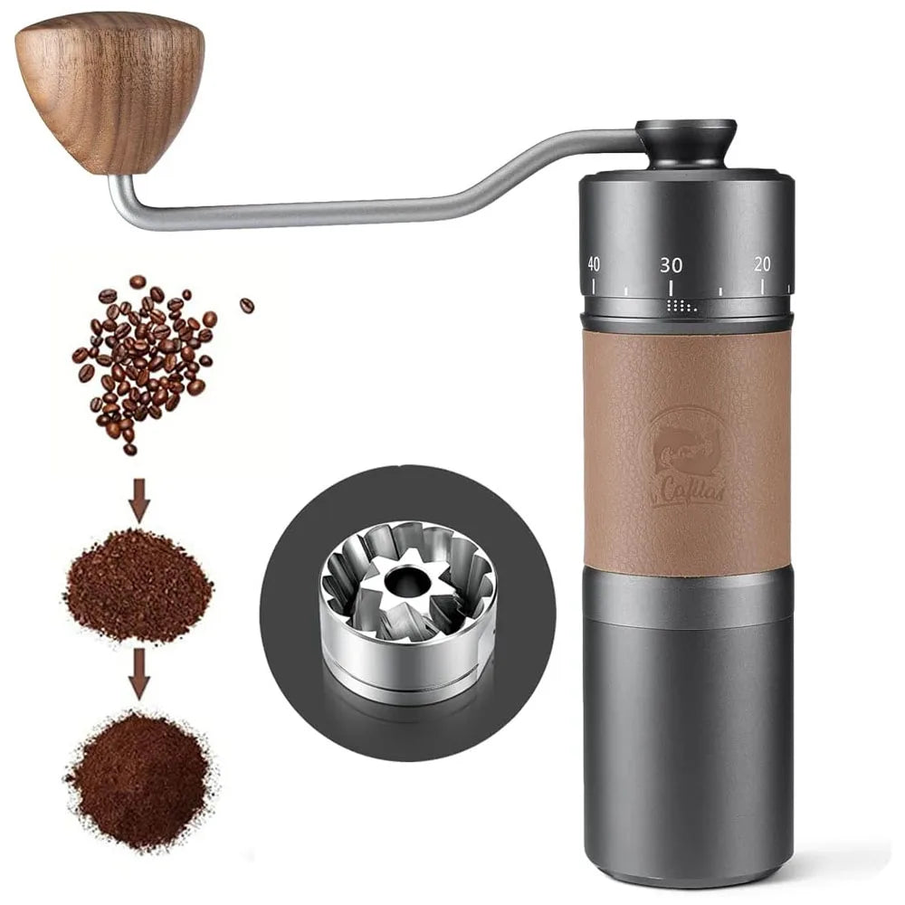 HexGrind Pro - Premium Manual Coffee Grinder | Barista-Level Precision