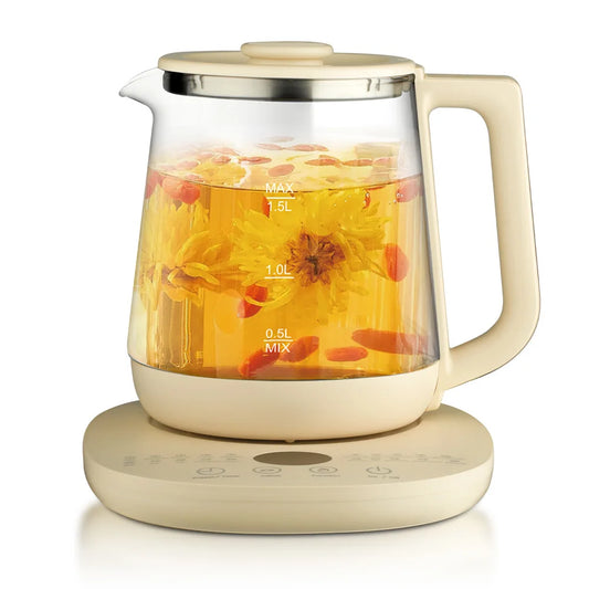 PureGlass Health Kettle - Zero Toxins, Pure Taste, One-Touch Wellness