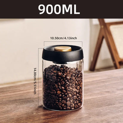 Premium Vacuum Coffee Jar - Barista Edition - Save $300/Year