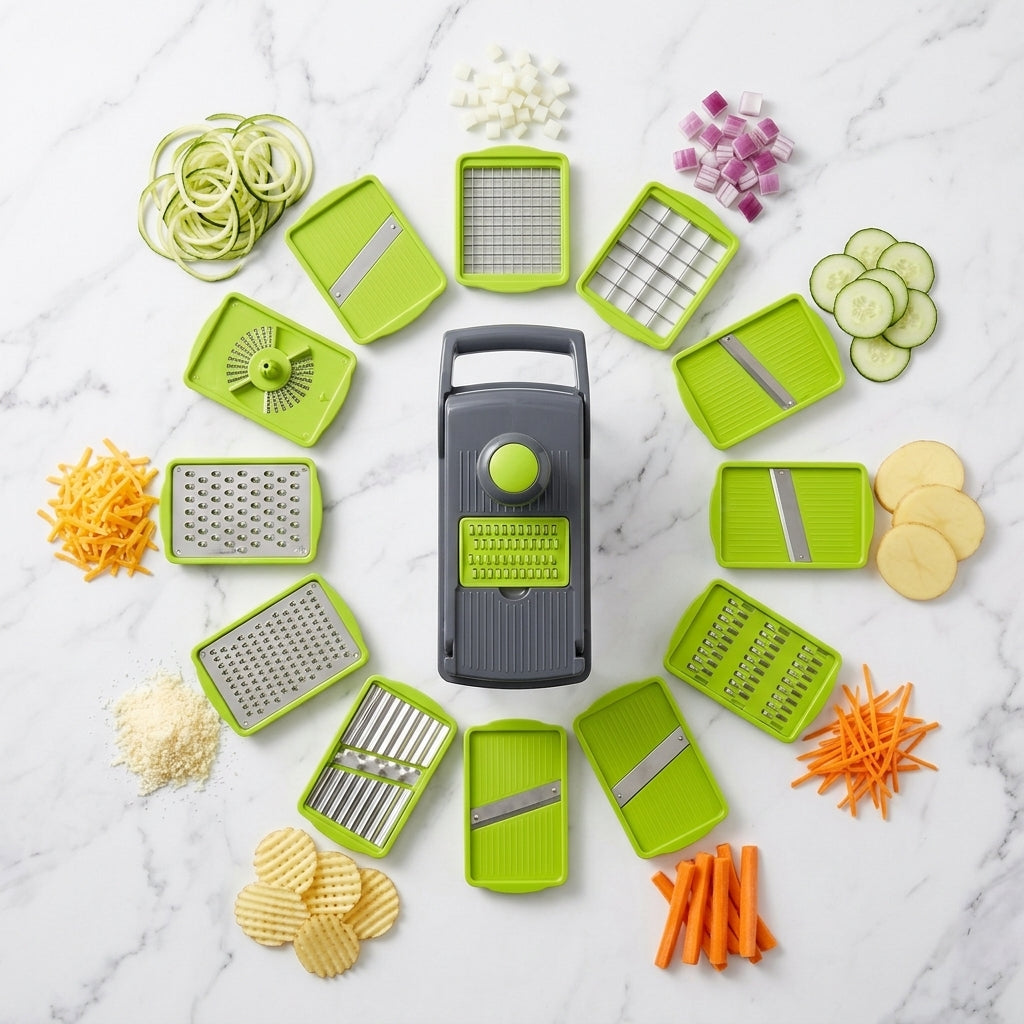 16 In 1 Vegetable Chopper — Slice, Dice & Grate in Seconds