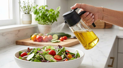 2-in-1 Olive Oil Sprayer & Dispenser