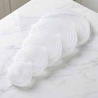 Silicone Stretch Lids Set (6-Pack) — Reusable Covers for Bowls, Cups & Containers